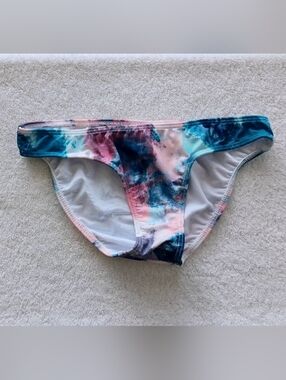 VENUS Cotton Candy Tie-Dye Bikini Bottom, Size 6